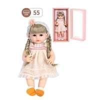 Ali Chile - Muñeca Infantil Bebé Realista Silicona Blanca