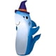 thumbnail image 1 of Tiburón inflable Gemmy Airblown de 107 cm con sombrero de bruja para Halloween, 1 of 2