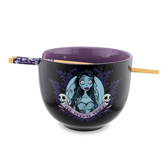 Juego de vajilla Ramen Silver Buffalo Corpse Bride de Tim Burton
