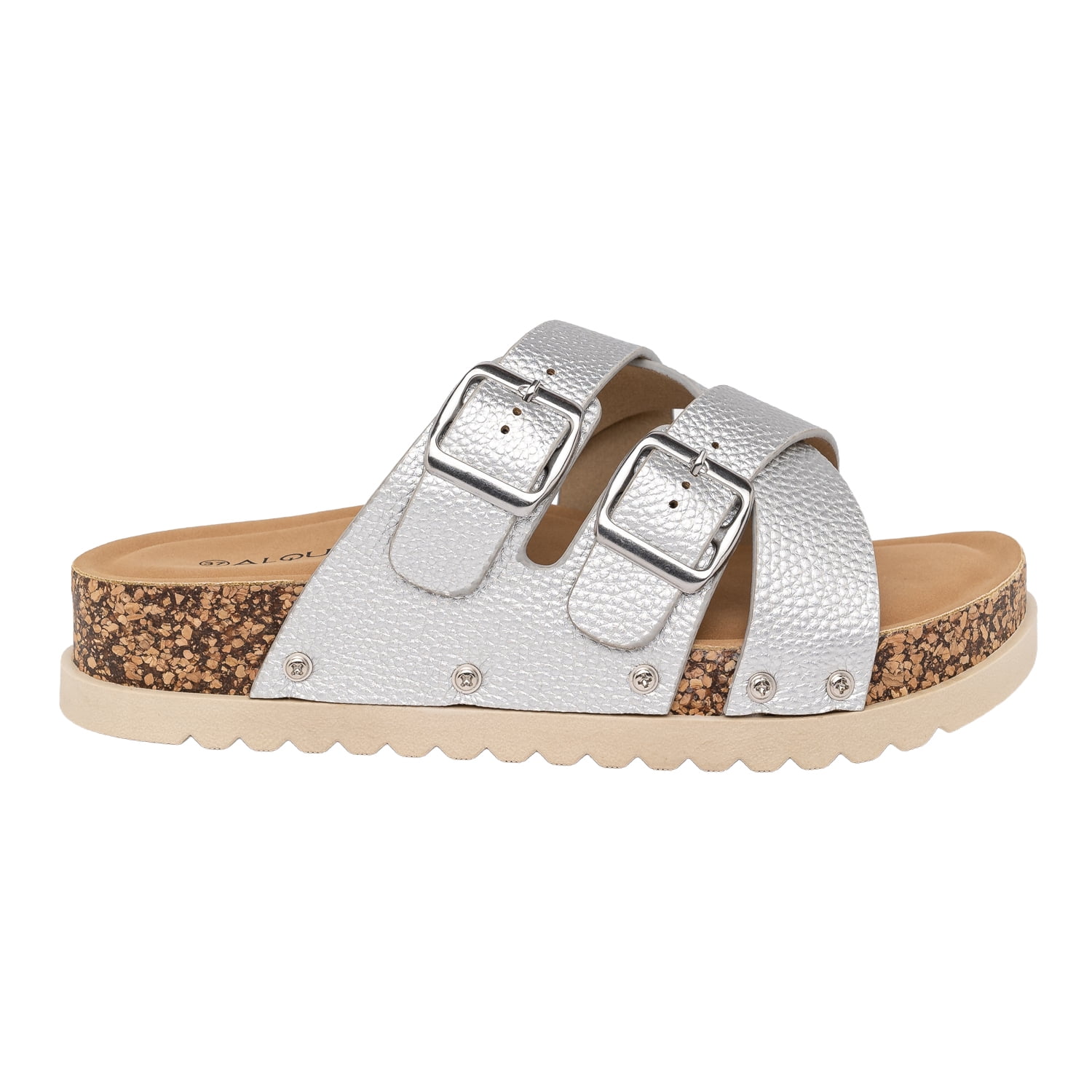 Sandalia Tiluh Plateado Alquimia