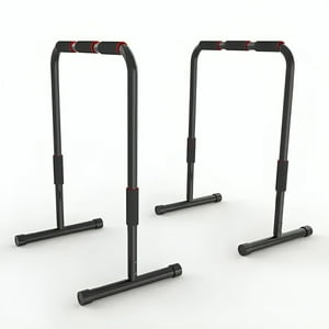 Genérico - Barras Paralelas Calistenia Ajustables 80-90Cm