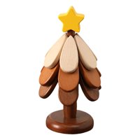 Bothyi - Juego De Salvamanteles De Madera, Posavasos Plegables Antideslizantes Para Ollas, Platos Calientes, Cuencos, Estrella