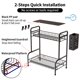 thumbnail image 4 of Estante organizador para mostrador de baño USHARP con cesta de artículos de tocador, 4 of 6