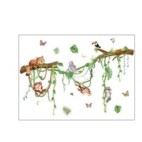 Bothyi - Animales Pegatinas De Pared Impermeables