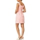 thumbnail image 3 of INSPIRE CHIC Vestidos Cortos de Fiesta para Mujeres Vuelta a la Escuela Jacquard Bordado Floral Sin Mangas Cuello Cuadrado Mini Vestido de Cóctel de Promoción Rosa M, 3 of 5