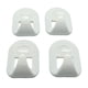 thumbnail image 1 of Ganchos de Lujo Blanco (4 Unidades) 4 piezas, 1 of 1