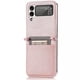 thumbnail image 1 of Carcasa Cuero Tpu Rosada Compatible Samsung Z Flip 3 +Lámina, 1 of 3