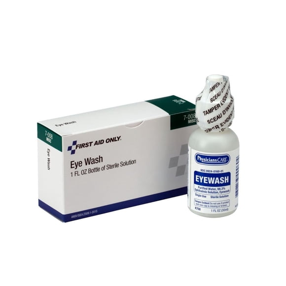 Lavado ocular Pac-Kit PhysiciansCare, botella estéril de 30 ml
