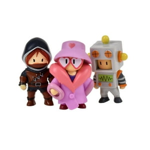 Figuras Coleccionables Stumble Guys Pack 3 Figuras 5 Cm