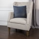 thumbnail image 3 of Almohada decorativa Rizzy Home T09830 con relleno de plumón, 50 x 50 cm, color azul y dorado, 3 of 3