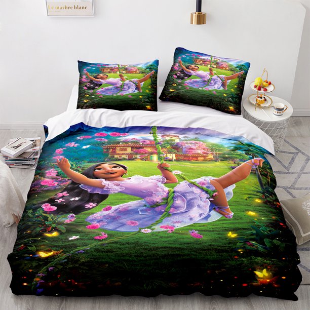 Encant _ or En_canto Bedding Set Sheet Set for Kids Adults,All Season Lightweight