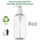 thumbnail image 3 of Botellas Recargables KOALA Transparentes con Bomba 240 mL (8 oz) Sin BPA x8, 3 of 7