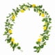 thumbnail image 4 of Guirnalda De Limones Artificiales, Fruta Falsa, Flores Artificiales Para San Valentín, Estilo Enredadera B, 4 of 5