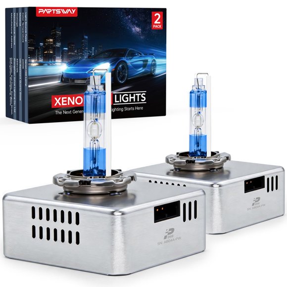 Bombilla HID PARTSWAY D5S 6000K (2 unidades) Luz Blanca Fría