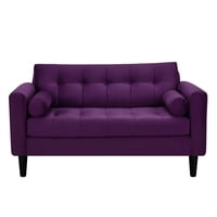 Bodevir - Sofa Retro 2C Felpa 00 Morado