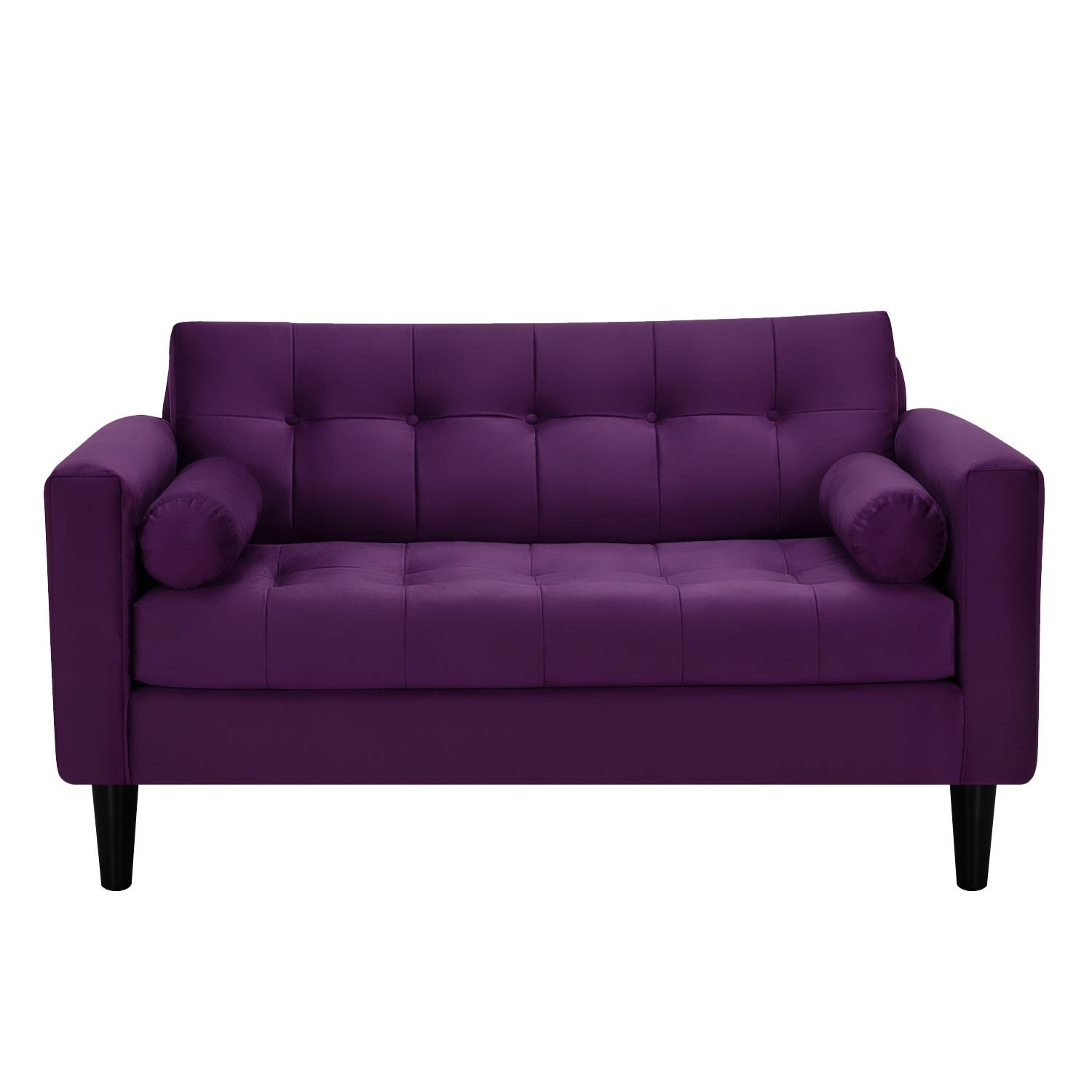 Bodevir - Sofa Retro 2C Felpa 00 Morado