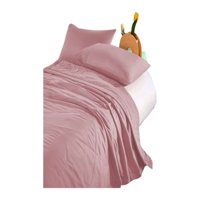 Decoideasemi Spa - Cubrecama Extra Delgado Rosa 2 Plaza