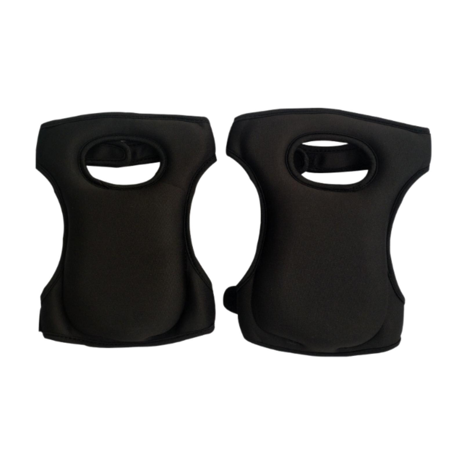 Magideal - 2 Rodilleras De Jardín Para Suelos, Cómodas, Con Acolchado Grueso De Espuma Eva, Protectores De Rodillas, Cojín Para Arrodillarse Para Constructores. Negro