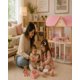 thumbnail image 4 of Casa de Muñecas de Madera con Muebles - Set de Juego Infantil, 4 of 5