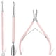 thumbnail image 1 of Set Manicure Makartt 3 Piezas Rosa Cortacutículas Preciso, 1 of 3