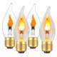 thumbnail image 1 of Bombilla LED Hompavo E26 Llama Parpadeante 3W (Juego de 4), 1 of 7