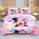 thumbnail image 1 of Mickey Minnie Duvet Cover Bed Two Piece Three Piece Set Suitable, 1 of 3