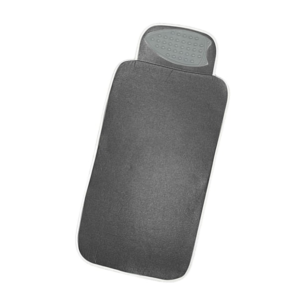 Met de reposo en la almohadilla de hierro, la almohadilla reutilizable de protección portátil resistente a las espesas para los calores rizados a Gris oscuro