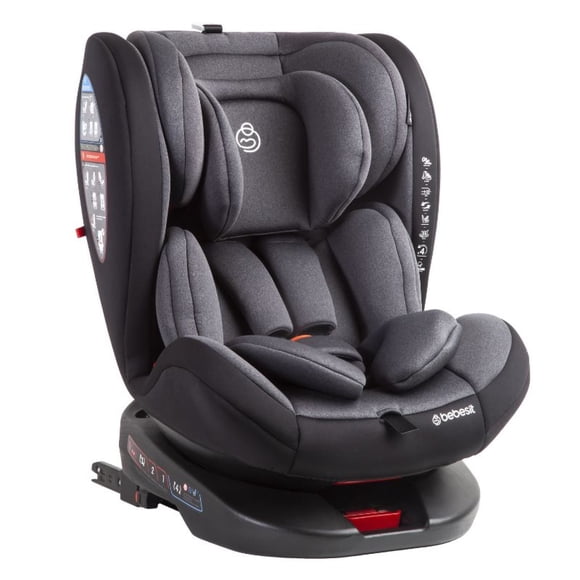 Silla de Auto 360 Saturn Dg Isofix Negro