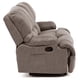 thumbnail image 4 of Bergere Perugia Reclinable 3 Cuerpos Cuero Kentucky Gris, 4 of 7