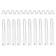 thumbnail image 2 of 10 Uds. Cadenas Para Hacer Joyas Collar De Cadena De Eslabones Para Accesorios De Joyería Plata, 2 of 5