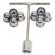 thumbnail image 5 of Simulador de Llantas XIUHUA de Acero Inoxidable 43 cm para Ford F350 Dually, 5 of 5