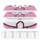 thumbnail image 2 of Hello Kitty 3-Piece Twin Bed Set - Includes 1 Single Comforter And 2 Pillowcases Bedding - Fade Resistant Microfiber - Hello Kitty, 2 of 4