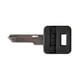 thumbnail image 1 of Cilindro con llave en blanco para Master Lock K8100 chapado en níquel azul, 1 of 1