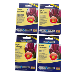 Pacific Color - Pack Cartuchos De Tinta Alternativos Para Brother Lc60 / Lc61