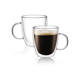 thumbnail image 1 of SET 2 TAZAS AMERICANO DOBLE PARED VIDRIO BOROSILICATO 250ML, 1 of 5