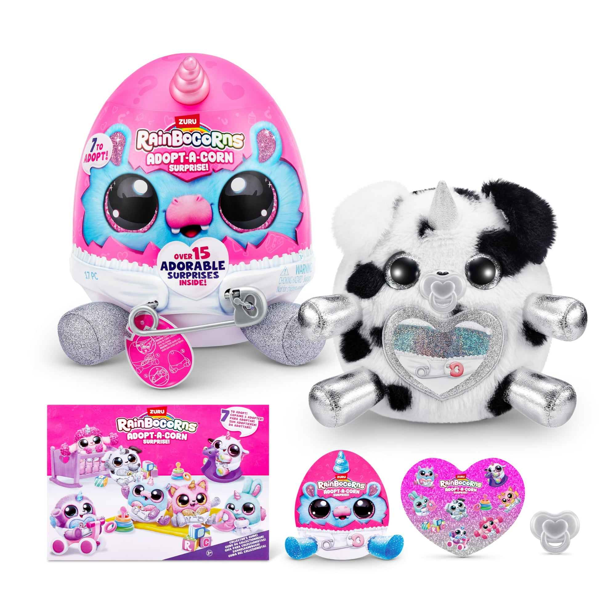 Peluche Rainbocorns Adopt-a-corn Sorpresa Dálmata