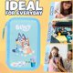 thumbnail image 4 of Estuche Bluey de 2 compartimentos con útiles escolares incluidos, 4 of 6