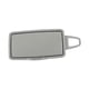 thumbnail image 4 of Accesorios para la cubierta del espejo de la visera del sol del automóvil Cubierta del espejo de maquillaje Reemplaza para ml/GL W166 Clase B W246 Gris izquierda, 4 of 5
