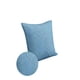 thumbnail image 2 of Set De 4 Fundas De Cojin Serie Hojas 45x45 Cm Celeste, 2 of 4
