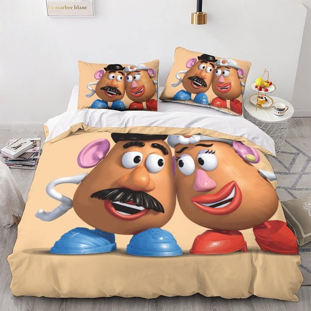 Toy Story Pattern Quilt Cover Pillowcase Quilt Duvet Cover for Kids Bedroom Decora Boy Bed Duvet Cover Children's gifts Bed Sheets