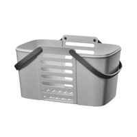 Bothyi - Cesta De Baño Ligera Y Portátil Para Ducha, Para Despensa De Campamento, Cocina, L, Gris