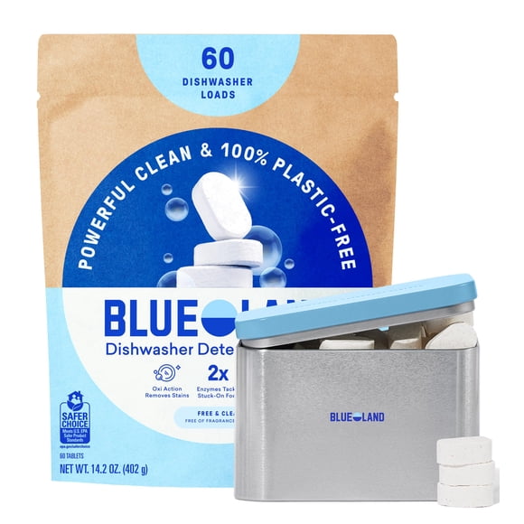 Detergente para Lavavajillas BLUELAND 402 g Libre de Plástico