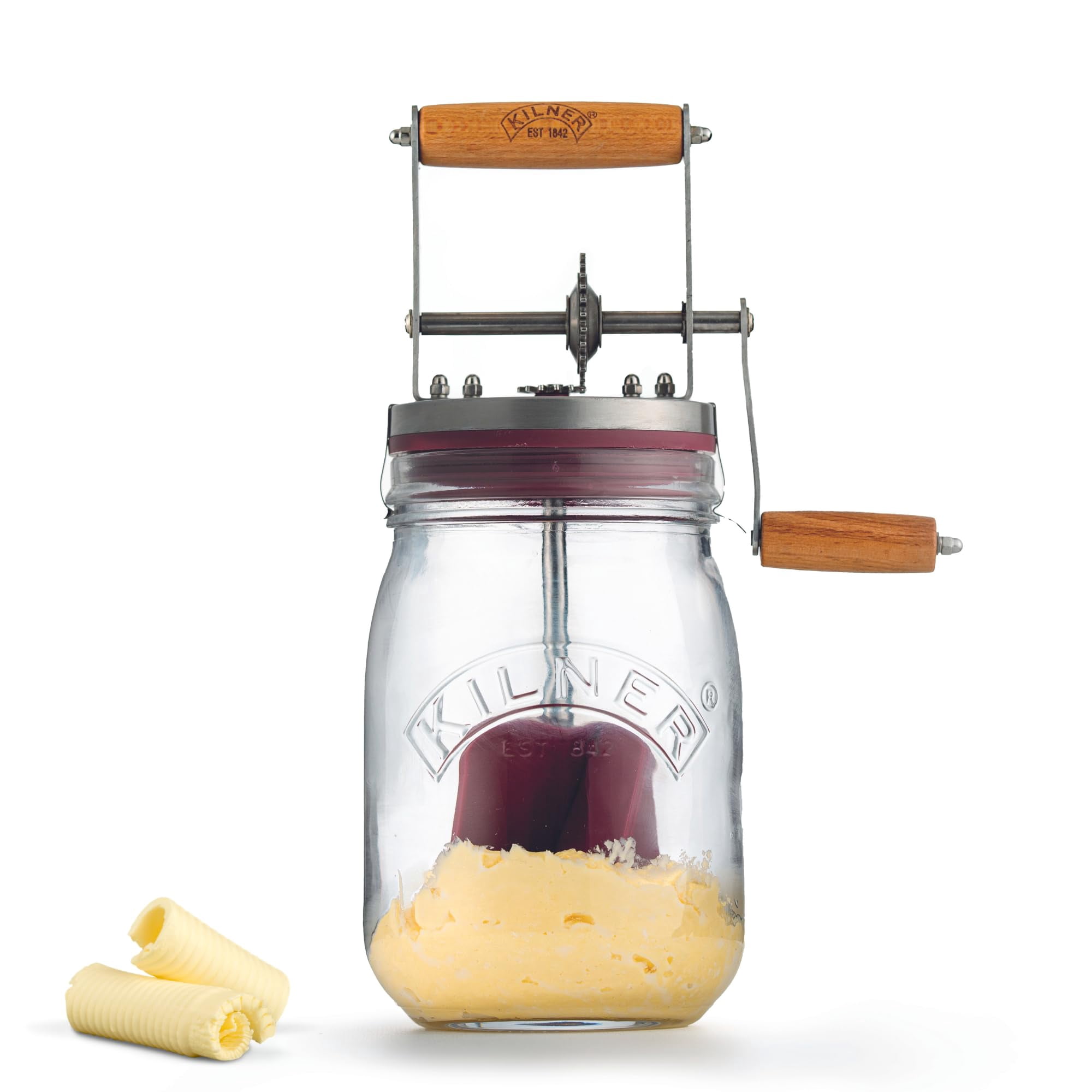 Butter Churn Kilner, Vaso Vintage De 1 Litro De Capacidad