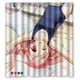 thumbnail image 1 of Cortina de ducha de chica sexy de dibujos animados, juego de cortina de baño con ganchos, tamaño 60 x 72 pulgadas, 1 of 3