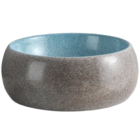 Domsa - Lavamanos Sobreponer Redondo Mar Egeo 40X40X15,5 Cm