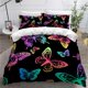 thumbnail image 1 of 3 Pcs Bedding Sets Girls Duvet Cover Set Queen Size 3D Print Colorful Floral Soft Microfiber 1 Comforter Cover, 1 of 5