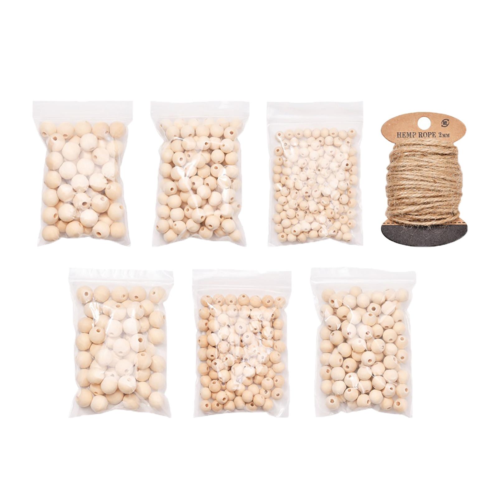 Magideal - De , Sueltas De Natural Con Cuerda De Cáñamo, Forma Forma Forma Sin Terminar Para Joyas, Manualidades Hechas