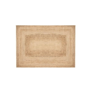 Atmosphera - Alfombra ""Natura"" De Yute Beige 160X230Cm