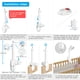 thumbnail image 3 of Soporte de cuna para Infant Optics DXR-8 y Optics DXR-8 PRO, 3 of 7