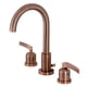 thumbnail image 1 of Grifo de baño de instalación amplia Centurion de Fauceture, cobre antiguo, 1 of 8
